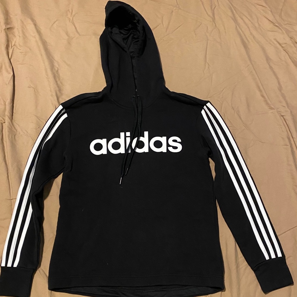 Adidas long sleeve with hoodie